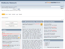 Tablet Screenshot of mcblocks.net
